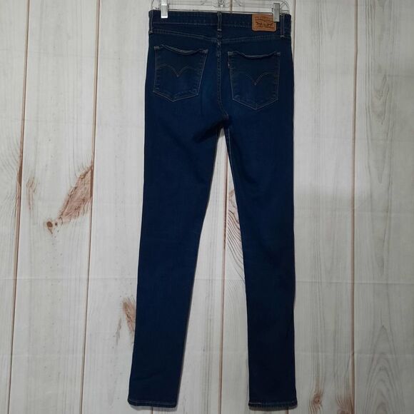 Levi's Jeans ladies 29 30 Skinny dark wash - Picture 2 of 7